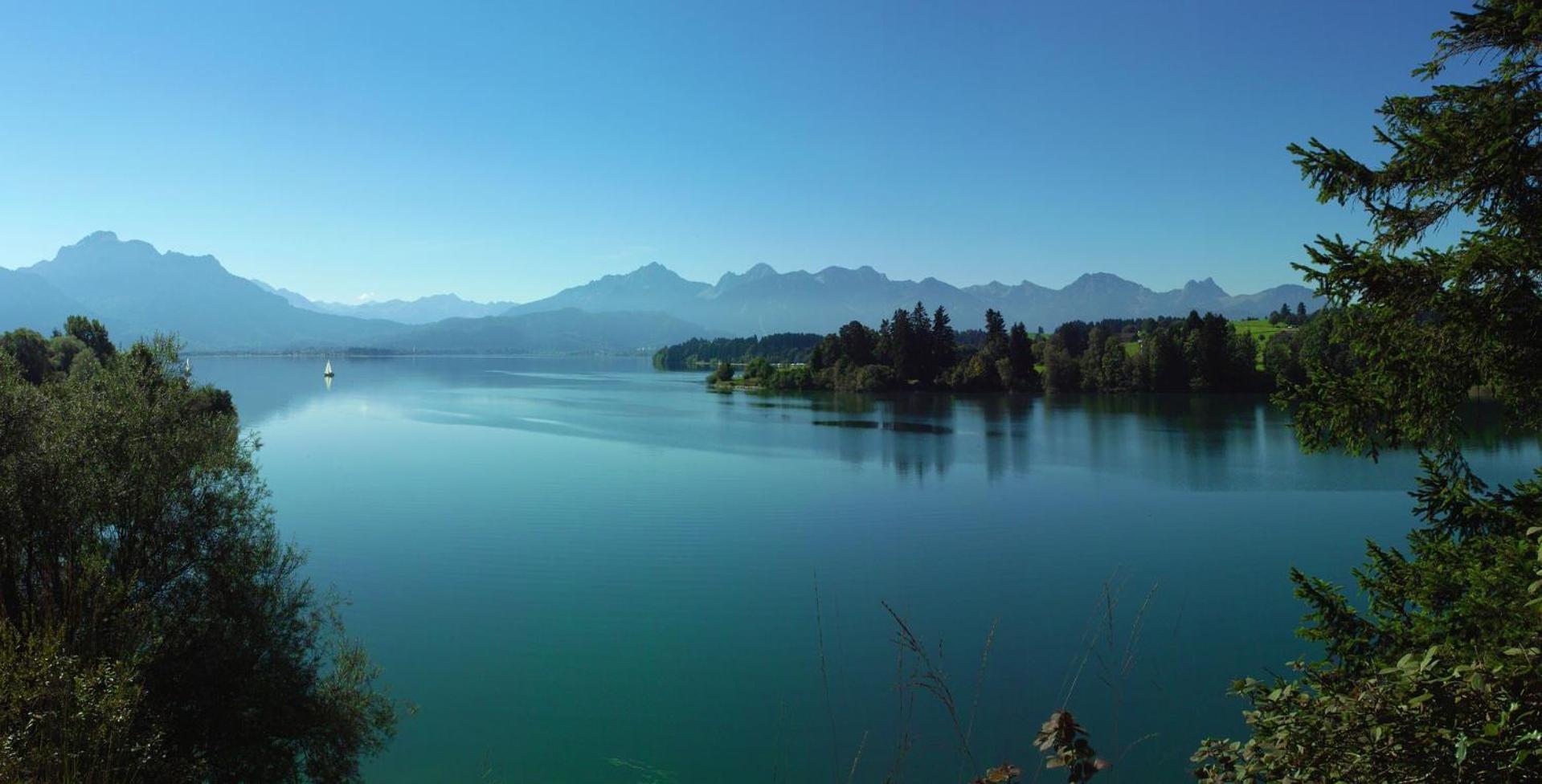 Ferienwohnung Landhaus Helga Unterm Schloss Schwangau Bagian luar foto