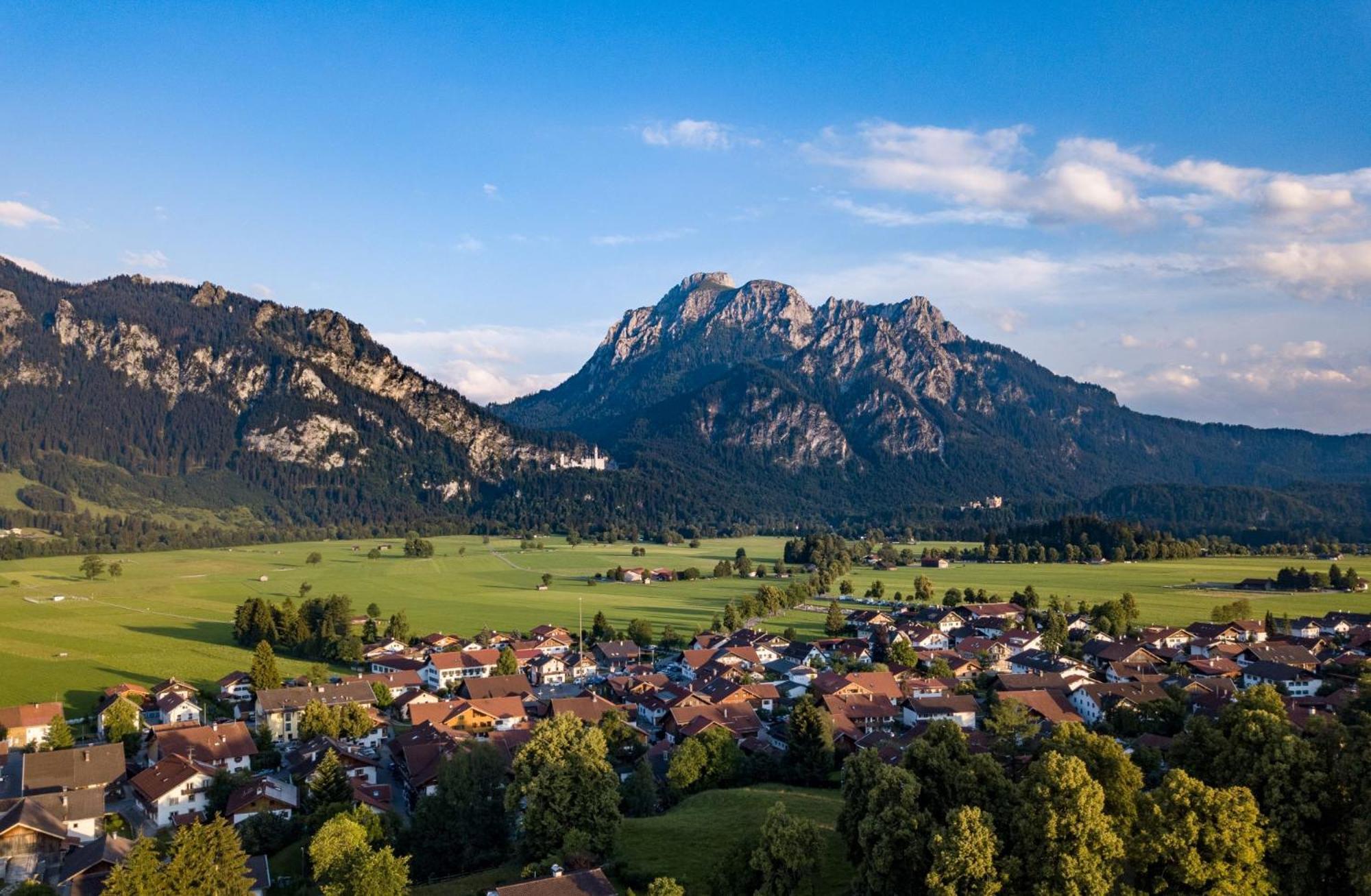 Ferienwohnung Landhaus Helga Unterm Schloss Schwangau Bagian luar foto