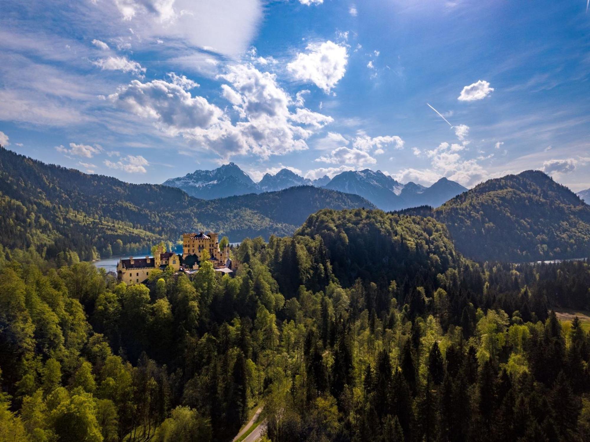 Ferienwohnung Landhaus Helga Unterm Schloss Schwangau Bagian luar foto
